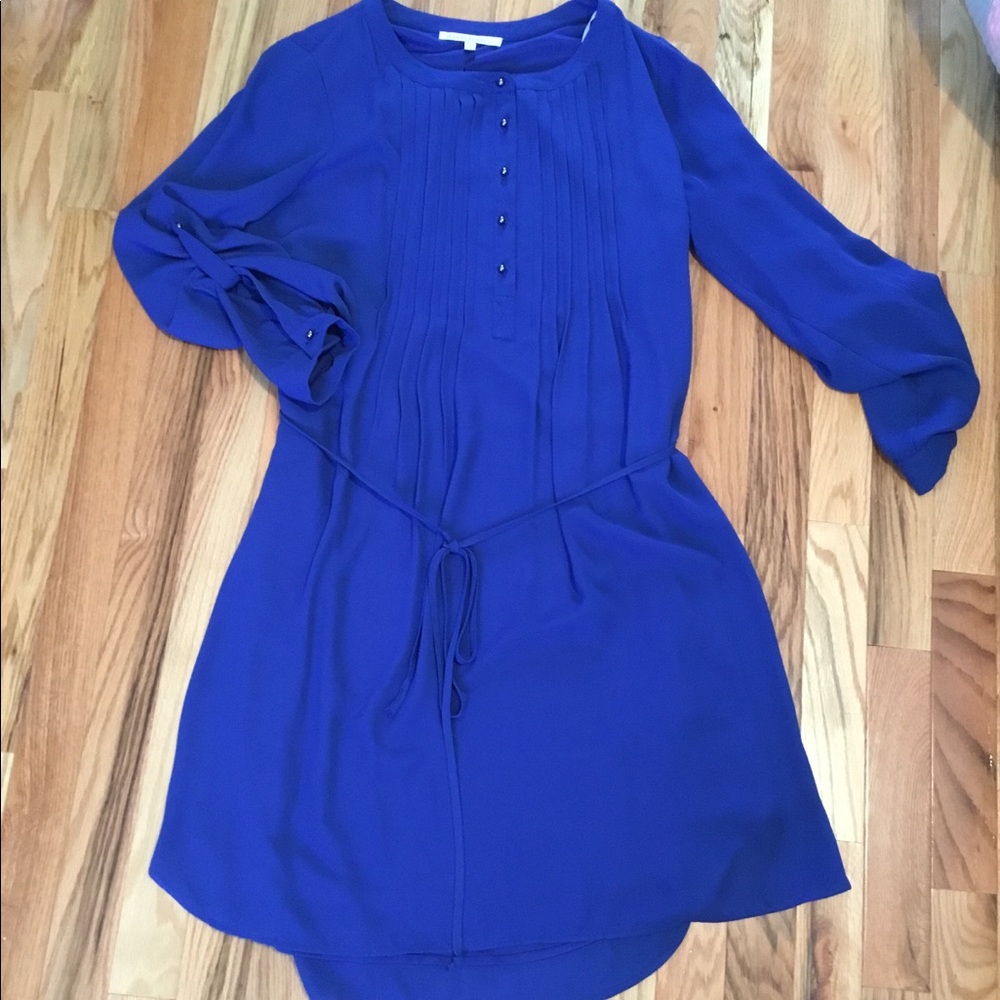 Blue dress